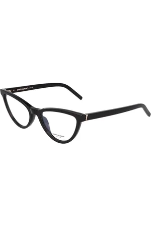 Saint Laurent Tilbehør, unisex, Sort, 55 MM, Cat Eye Briller SL M138