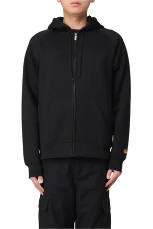 Carhartt Sweathshirts & Hoodies, Herre, Sort, S, Bomuld, Pink Zip Hoodie til Mænd