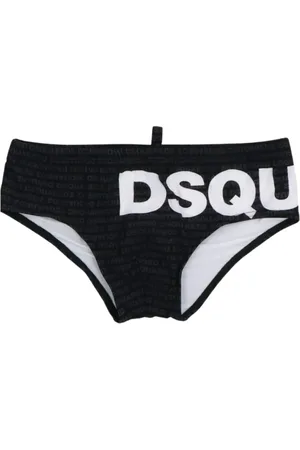 Dsquared2 Badetøj, Herre, Sort, S, Sort Havtøj Brief Badetøj