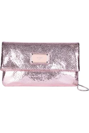 Gattinoni Taske, Dame, Lyserød, ONE SIZE, Fluffy Clutch i med Frontlogo