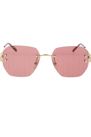 Cartier Tilbehør, unisex, Gul, ONE SIZE, Uld, Stilfulde solbriller til modebevidste individer