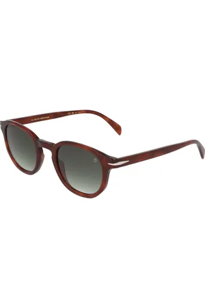 DB EYEWEAR BY DAVID BECKHAM Tilbehør, unisex, Brun, 49 MM, Retrostil Solbrillekollektion