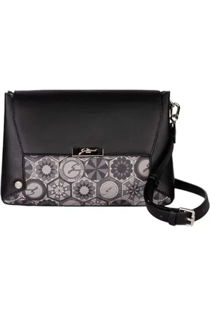 Gattinoni Taske, Dame, Sort, ONE SIZE, Uld, Teodosia Flap Messenger Taske Sort PVC