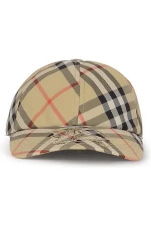 Burberry Tilbehør, Herre, , S, Polyester, Check Baseball Huer