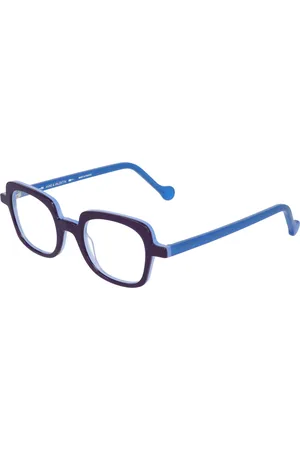 Anne & Valentin Tilbehør, unisex, Blå, 45 MM, Firkantet stel Briller Amanda