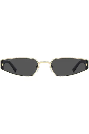 Dsquared2 Tilbehør, unisex, Gul, 61 MM, Uld, Stilfulde Herre Jeans