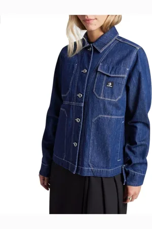 Converse Jakke, Dame, Blå, M, Denim, Denim Work Coat