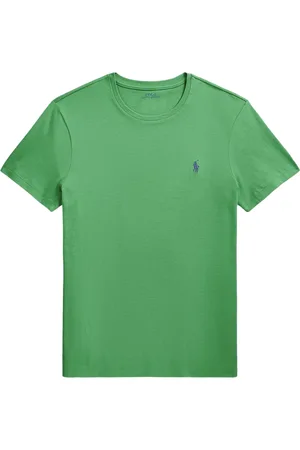 Ralph Lauren Top, Herre, Grøn, M, Uld, Stilfulde T-shirts og Polos Kollektion