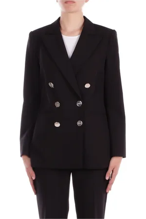 Liu Jo Jakke, Dame, Sort, M, Polyester, Sorte Jakker Kollektion 1 Logo