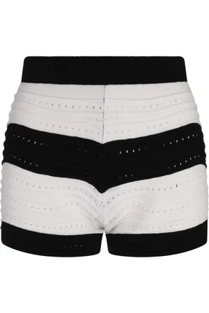 Msgm Shorts, Dame, Sort, XS, Polyester, Sort Viskose Polyester Bukser