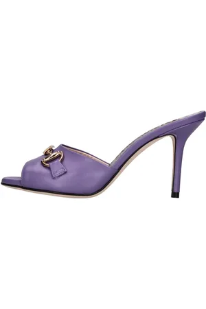 Roberto Cavalli Sko, Dame, Lilla, 39 EU, Uld, Sandaler Lilla