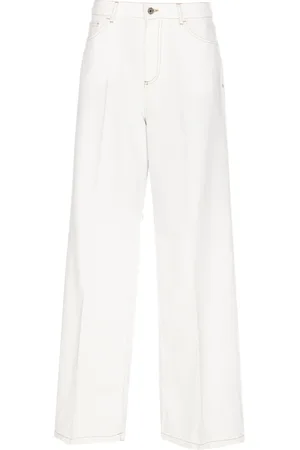 Liu Jo Bukser, Dame, Hvid, W29, Denim, Hvide Denim Bukser