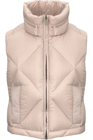 K-Way Jakke, Dame, Lyserød, M, Uld, Super Let Quiltet Vest