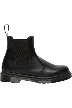 Dr. Martens Sko, Herre, Sort, 41 EU, Læder, Sort Chelsea-støvler Klassisk Stil