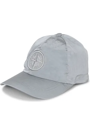 Stone Island Tilbehør, Herre, Grå, L, Nylon, Metallic Nylon Baseball Cap Urban Appeal