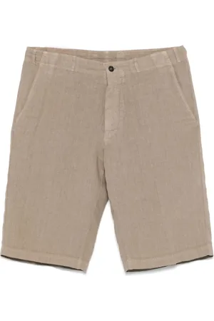 corneliani Shorts, Herre, , XL, Linned, Linned shorts med lommer, lavet i Italien