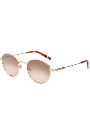 Etnia Barcelona Tilbehør, unisex, Gul, ONE SIZE, Uld, Le Marais II - Rosaguld Solbriller
