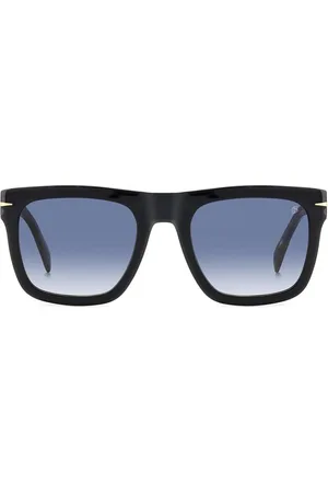 DB EYEWEAR BY DAVID BECKHAM Tilbehør, unisex, Sort, 54 MM, Uld, Stilfulde solbriller til mænd