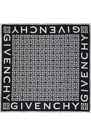 Givenchy Tilbehør, Dame, Sort, ONE SIZE, Silketørklæde 4G Print Kollektion