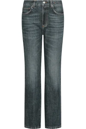 MARELLA Jeans, Dame, Blå, 2XS, Denim, Tidløse Wide Leg Denim Jeans
