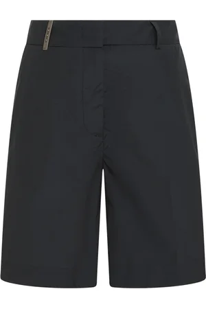 PESERICO SIGN Shorts, Dame, Blå, 2XS, Bomuld, Bomuldsshorts med lommer og opsmøg