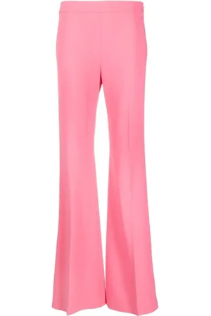 Moschino Bukser, Dame, Lyserød, S, Uld, Flared Elephant Leg Bukser i