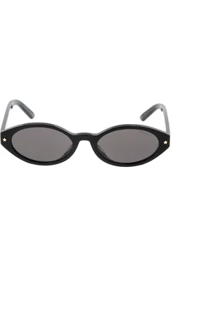 Dior Tilbehør, Dame, Sort, ONE SIZE, Uld, Stilfulde solbriller med unikt design