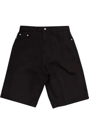 Arte Antwerp Shorts, Herre, Sort, W36, Denim, Denim Bælte Detalje i Sort
