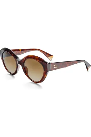 Etnia Barcelona Tilbehør, unisex, Brun, ONE SIZE, Sweet firkantede solbriller med fotokromatiske linser