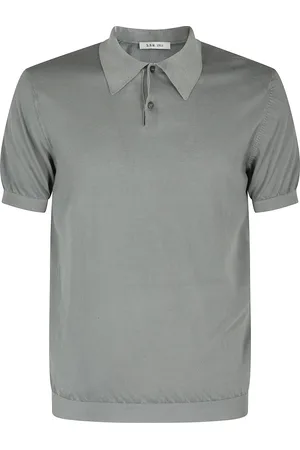 L.B.M. 1911 Top, Herre, Grøn, L, Bomuld, Salvie Bomuld Tricot Polo Skjorte