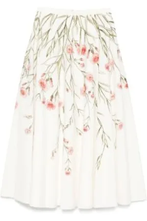 Giambattista Valli Nederdel, Dame, , XS, Trykt A-linje Nederdel i
