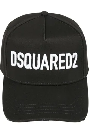 Dsquared2 Tilbehør, Herre, Sort, ONE SIZE, Uld, Stilfuld Hat til Mænd og Kvinder
