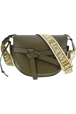 Loewe Taske, Dame, Grøn, ONE SIZE, Uld, Grøn Efterår Gate Dual Lille Taske