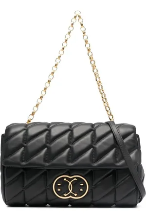 Moschino Taske, Dame, Sort, ONE SIZE, Uld, Sort læder skuldertaske