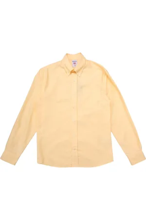 SEBAGO Skjorte, Herre, , M, Gul Whaleback Button Down Skjorte