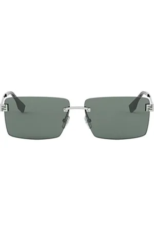 Fendi Tilbehør, unisex, Grå, 60 MM, Uld, Stilfuld Sort Læder Skuldertaske
