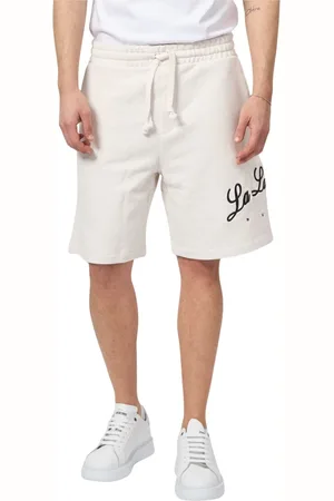 HUGO BOSS Shorts, Herre, Hvid, L, Hvide Casual Bermuda Shorts Trendy Grafik