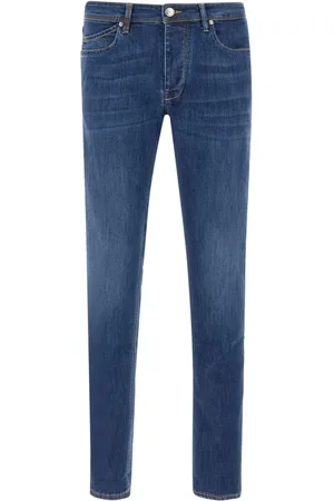 RE-HASH Jeans, Herre, Blå, W38, Uld, Stilfulde Denim Jeans Kollektion