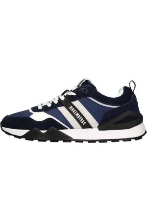 Bikkembergs Sko, Herre, Blå, 43 EU, Læder, Sneakers Blå