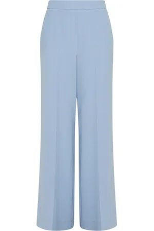 MARELLA Bukser, Dame, Blå, M, Polyester, Blå Palazzo Bukser