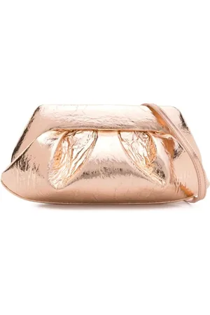 THEMOIRÈ Taske, Dame, Lyserød, ONE SIZE, Uld, Ananas Clutch Taske Magnetisk Lukning