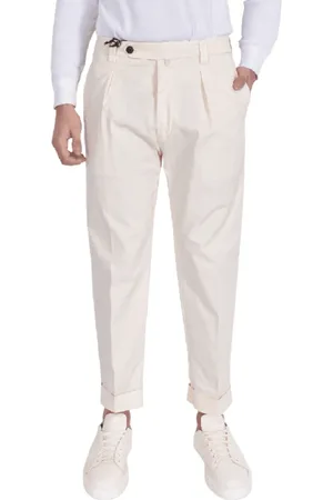 Berwich Bukser, Herre, , M, Bomuld, Slim Fit Bermuda Shorts Latte Farve