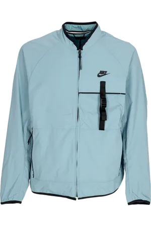 Nike Jakke, Herre, Blå, XL, Denim, Tech Vævet Denim Jakke