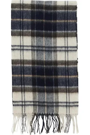 Barbour Tilbehør, Dame, Flerfarvet, ONE SIZE, Uld, Ternet tørklæde i cashmere og lammeuld
