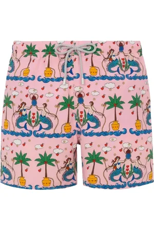 MC2 SAINT BARTH Badetøj, Herre, Flerfarvet, L, Polyester, Polyester Shorts og Boxersæt