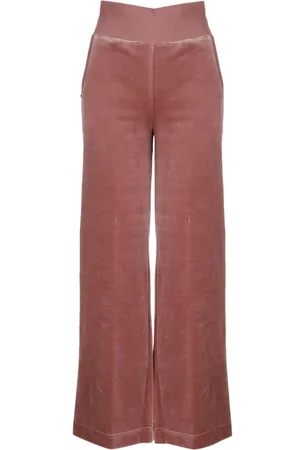 Alberta Ferretti Bukser, Dame, Lyserød, M, Chenille Athleisure Bukser