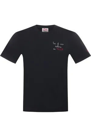 MC2 SAINT BARTH Top, Herre, Sort, M, Bomuld, Bomuld T-shirt
