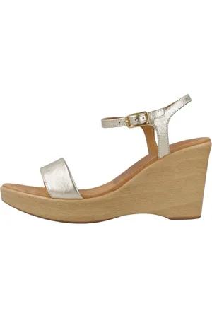 Unisa Sko, Dame, Grå, 36 EU, Rita Kile Sandal