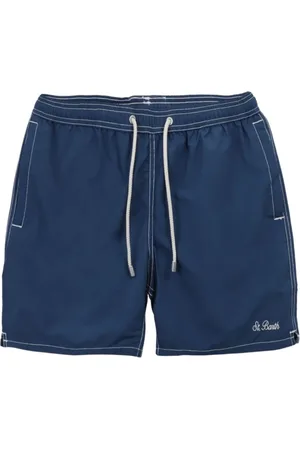MC2 SAINT BARTH Shorts, Herre, Blå, 2XL, Polyester, Shorts og Boxers Polyester Sammensætning