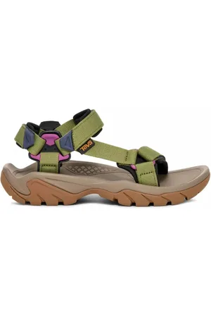 Teva Sko, Dame, Grøn, 40 EU, Grøn sandal til kvinder om sommeren